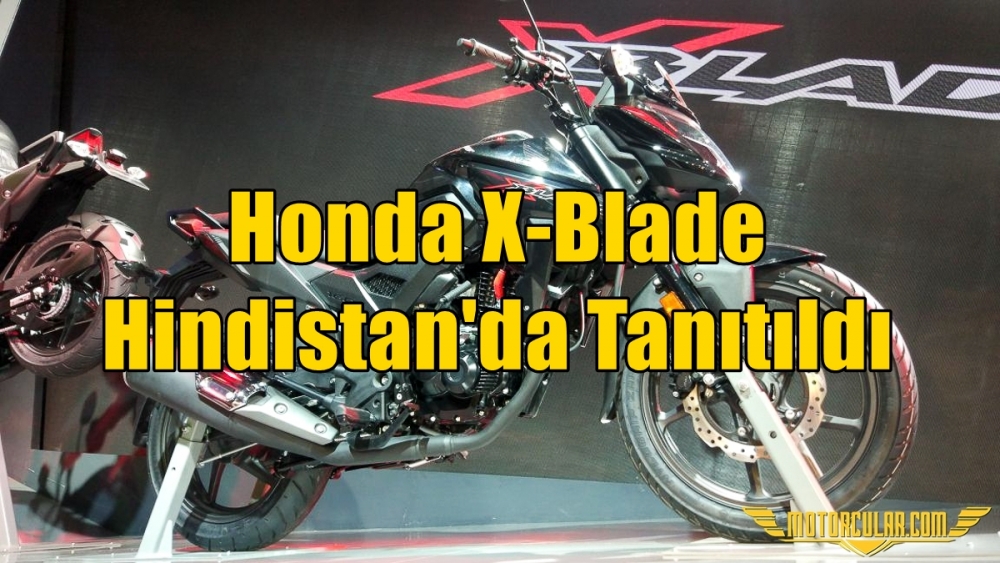 Honda X-Blade Hindistan'da Tanıtıldı