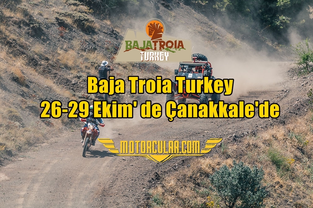 Baja Troia Turkey 26-29 Ekim' de Çanakkale'de