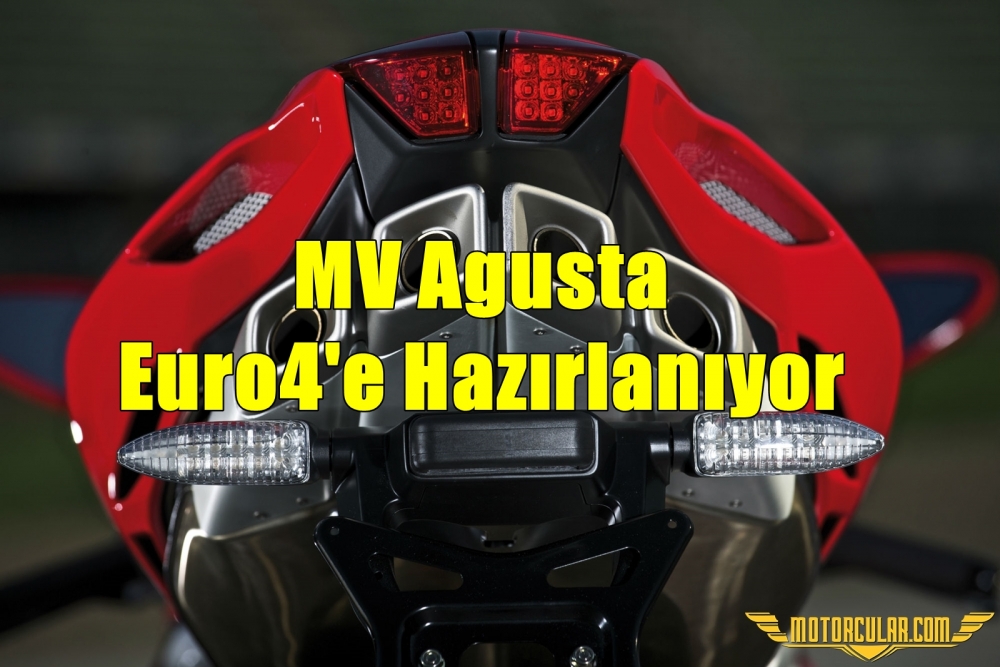 MV Agusta Euro4'e Hazırlanıyor