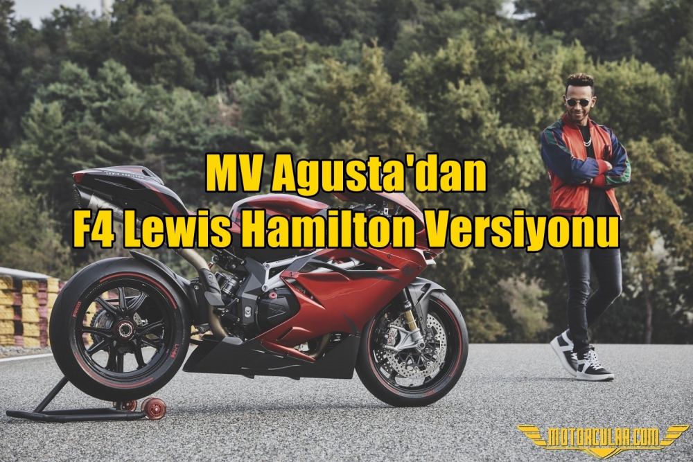 MV Agusta'dan F4 Lewis Hamilton Versiyonu
