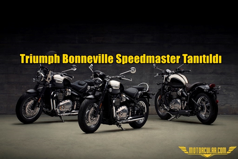 Triumph Bonneville Speedmaster Tanıtıldı