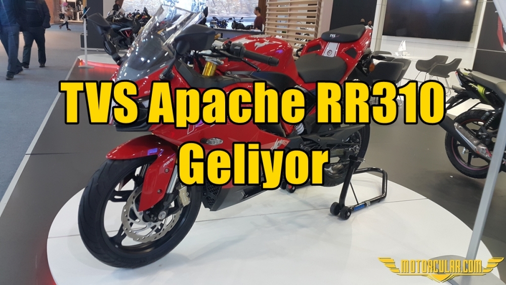 TVS Apache RR310 Geliyor