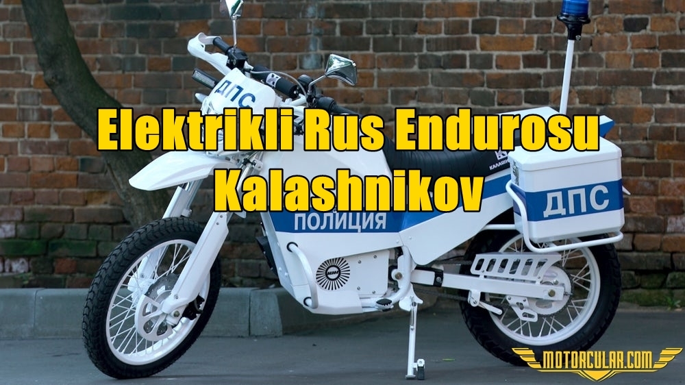 Elektrikli Rus Endurosu Kalashnikov