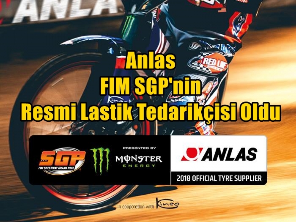 Anlas FIM SGP'nin Resmi Lastik Tedarikçisi Oldu