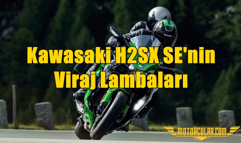 Kawasaki H2SX SE'nin Viraj Lambaları