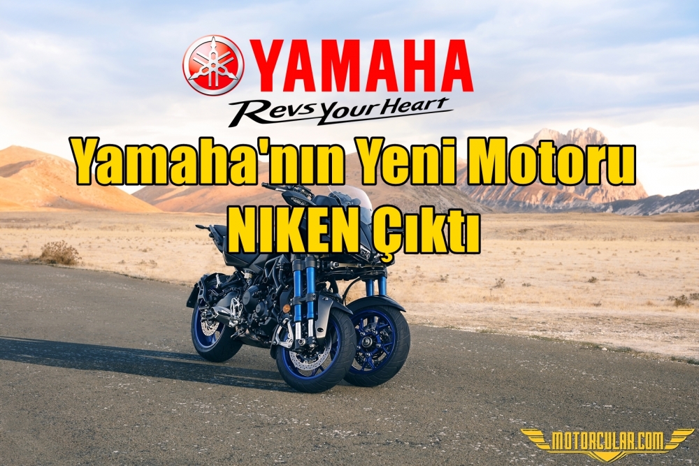 Yamaha'nın Yeni 3 Tekerli Motoru NIKEN Çıktı