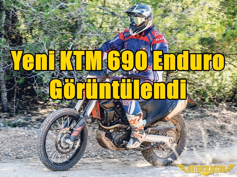 Yeni KTM 690 Enduro Görüntülendi