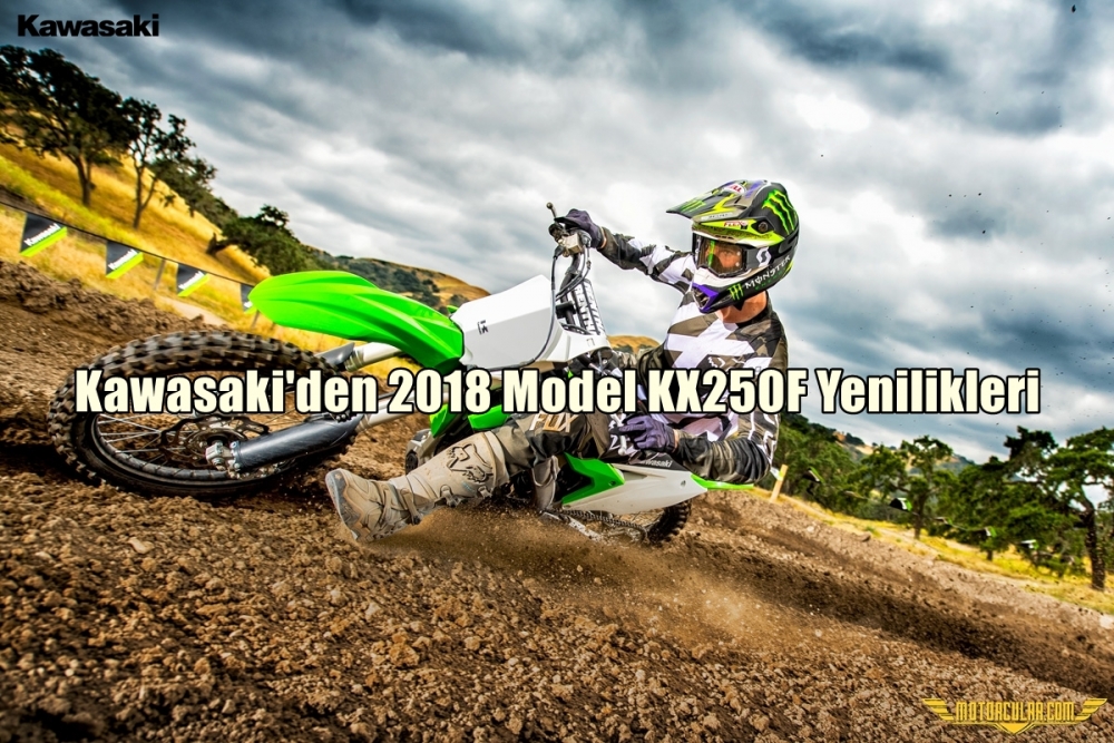 Kawasaki'den 2018 Model KX250F Yenilikleri