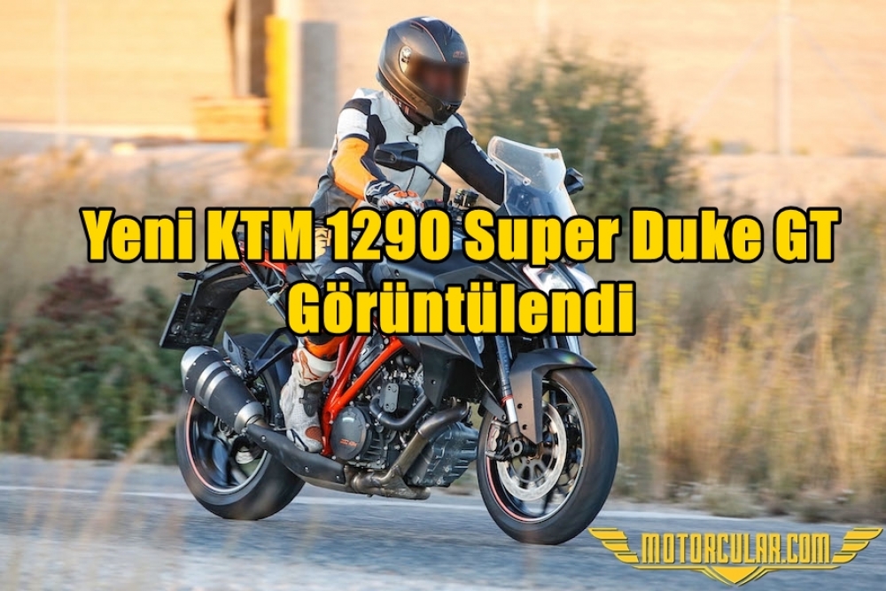Yeni KTM 1290 Super Duke GT Görüntülendi