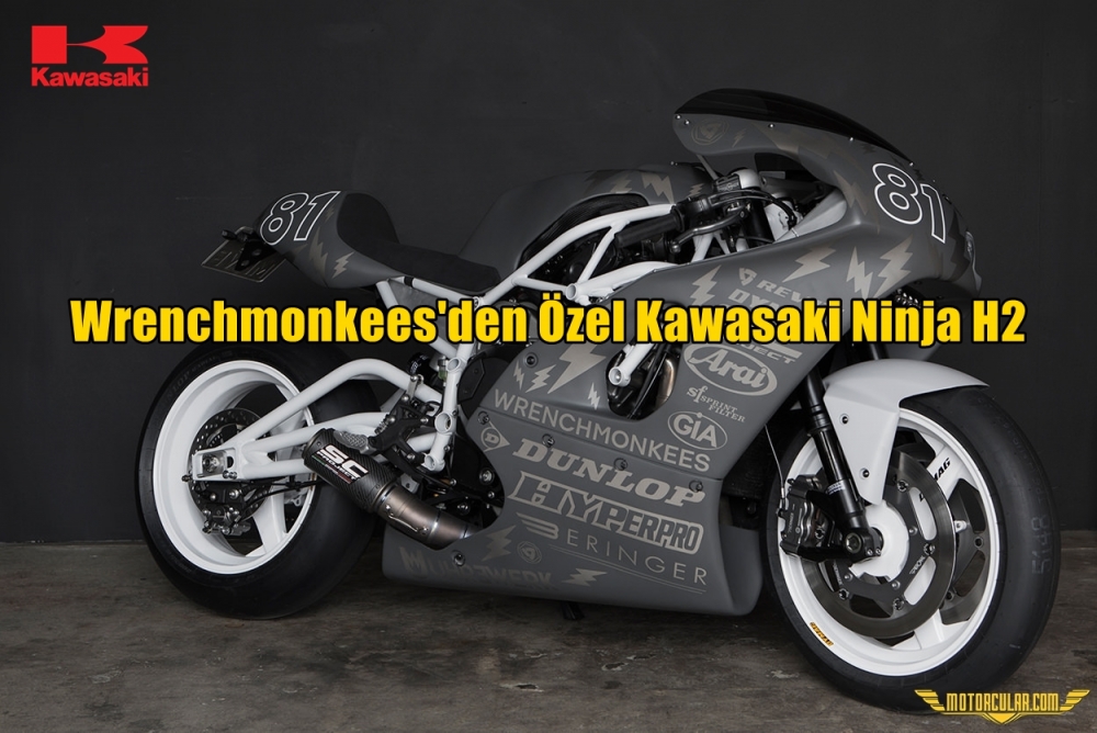 Wrenchmonkees' den Özel Kawasaki Ninja H2