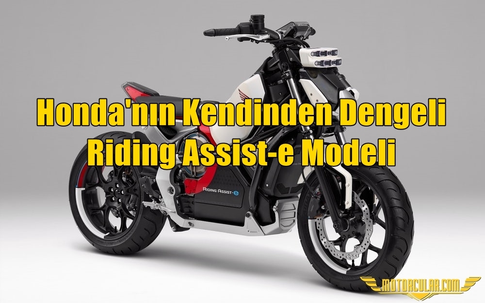 Honda'nın Kendinden Dengeli Riding Assist-e Modeli