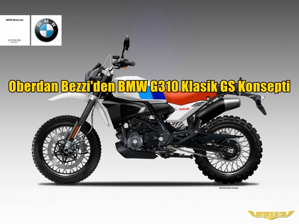 Oberdan Bezzi'den BMW G310 Klasik GS Konsepti