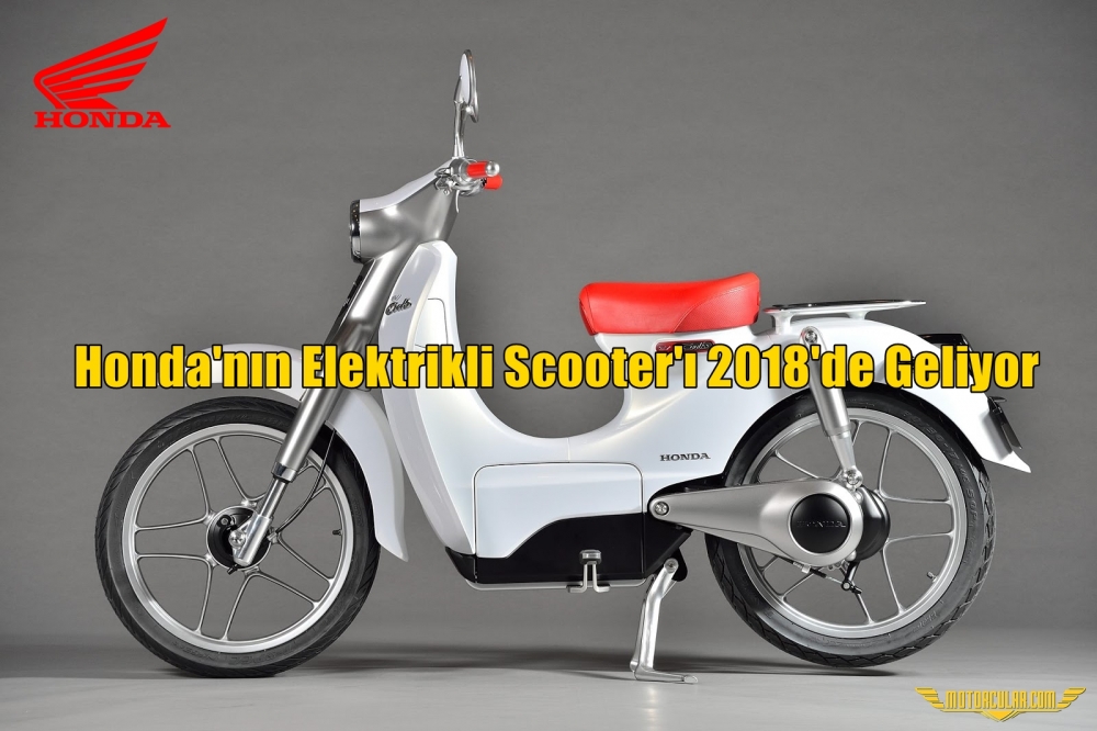 Honda'nın Elektrikli Scooter'ı 2018'de Geliyor