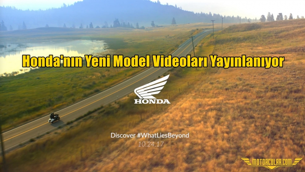 Honda'nın Yeni Model Videoları Yayınlanıyor