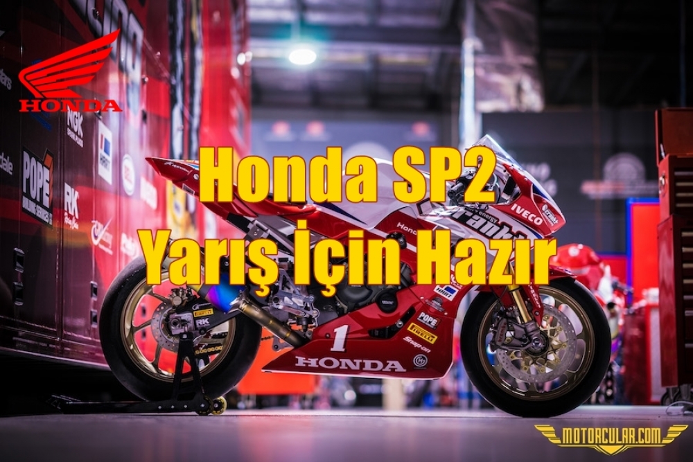 Honda SP2 Yarış İçin Hazır