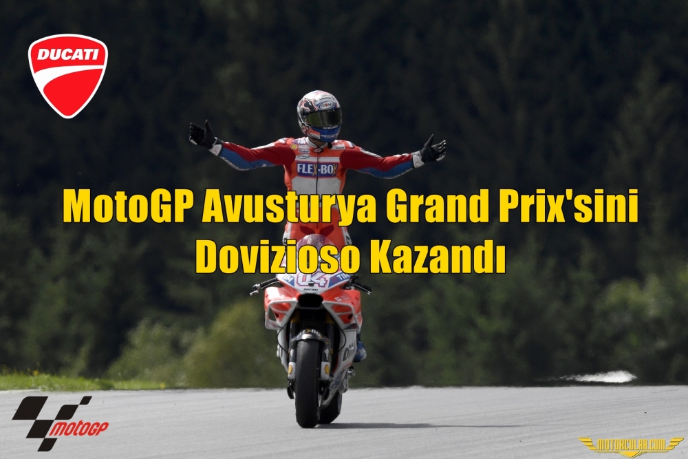 MotoGP Avusturya Grand Prix'sini Dovizioso Kazandı