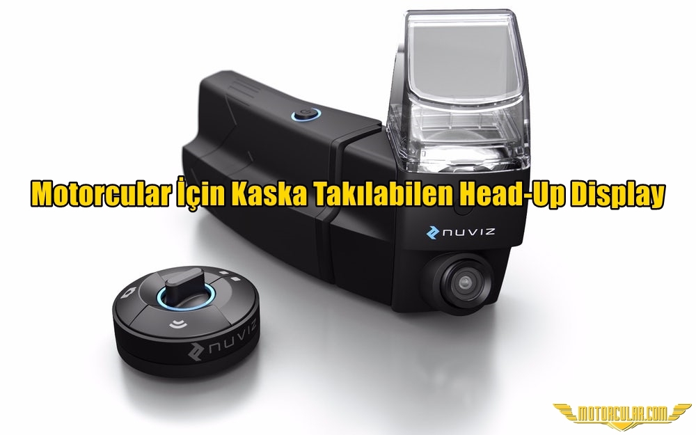 Motorcular İçin Kaska Takılabilen Head-Up Display