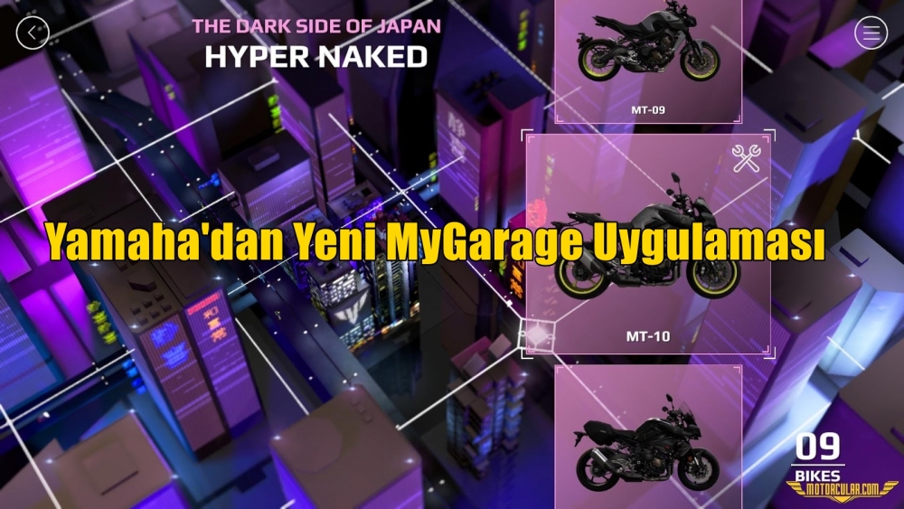 Yamaha'dan Yeni MyGarage Uygulaması