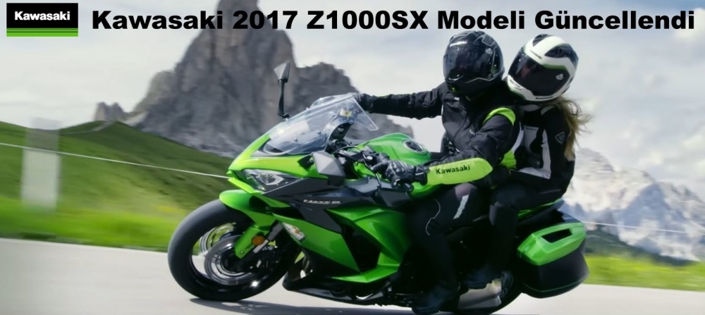 Kawasaki 2017 Z1000SX Modeli Güncellendi