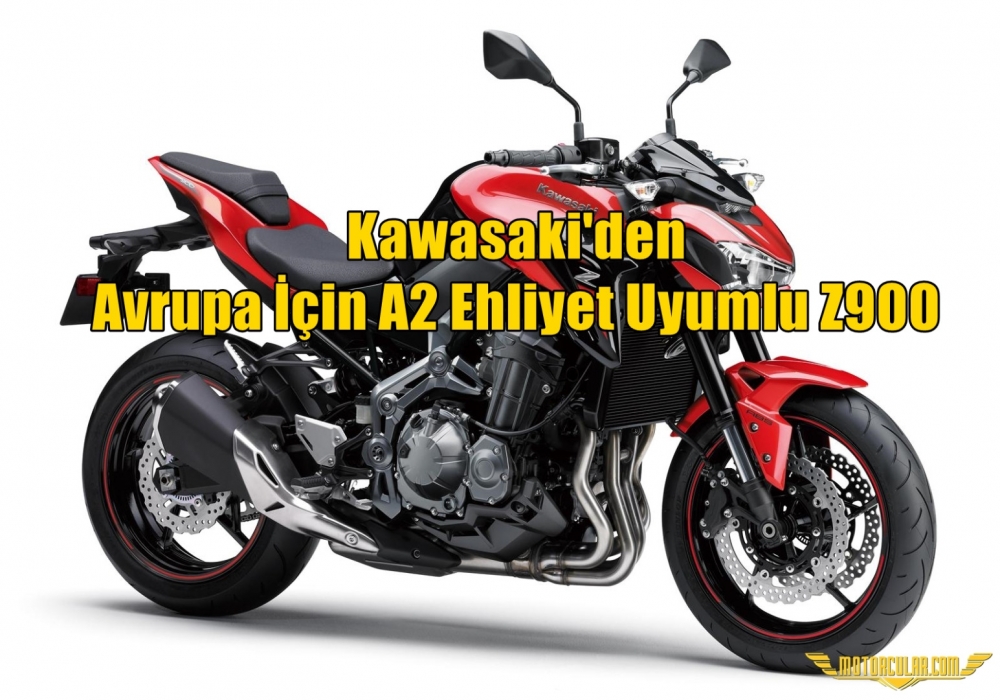 Kawasaki'den Avrupa İçin A2 Ehliyet Uyumlu Z900