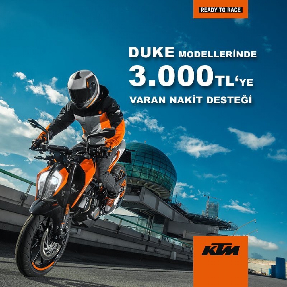 KTM Duke Kampanyası Ekim 2018