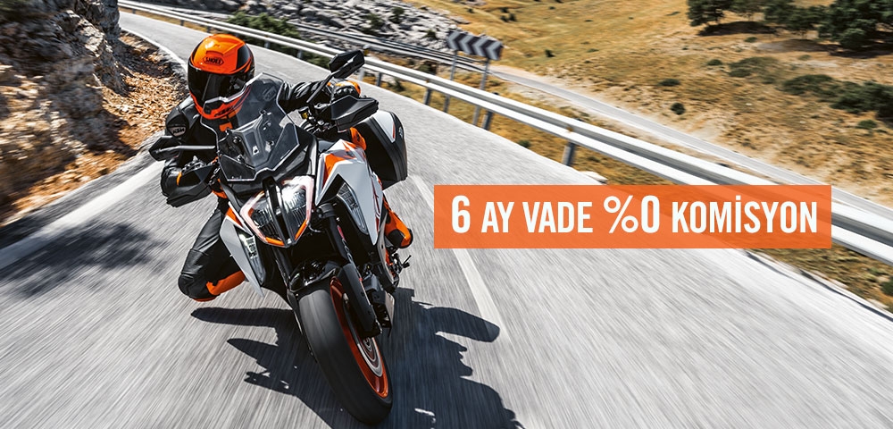 KTM Spormoto'dan 6 Ay Vade Sıfır Komisyon