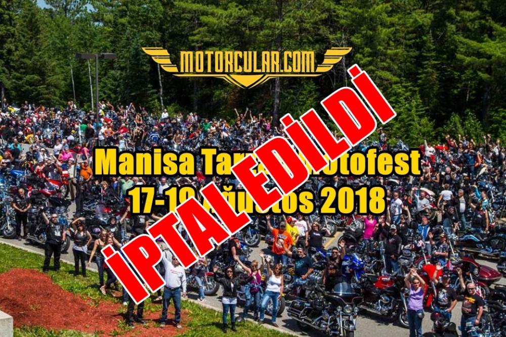 Manisa Tarzan Motofest 17-19 Ağustos 2018