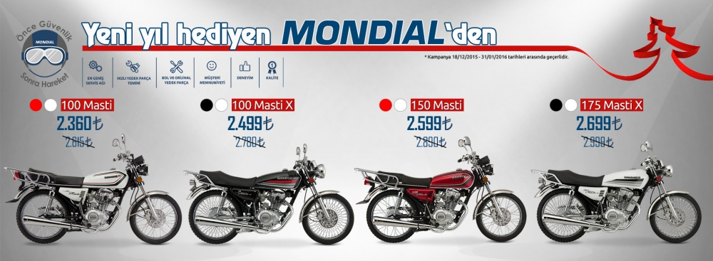 Yeni Yıl Hediyen Mondial'den