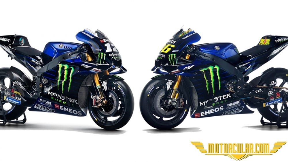 Monster Energy Yamaha'ya Sponsor Oldu