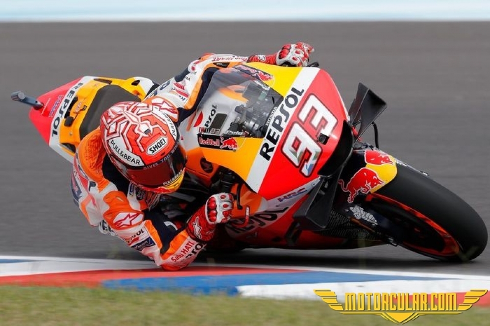 MotoGP Arjantin'de Marquez Rüzgarı