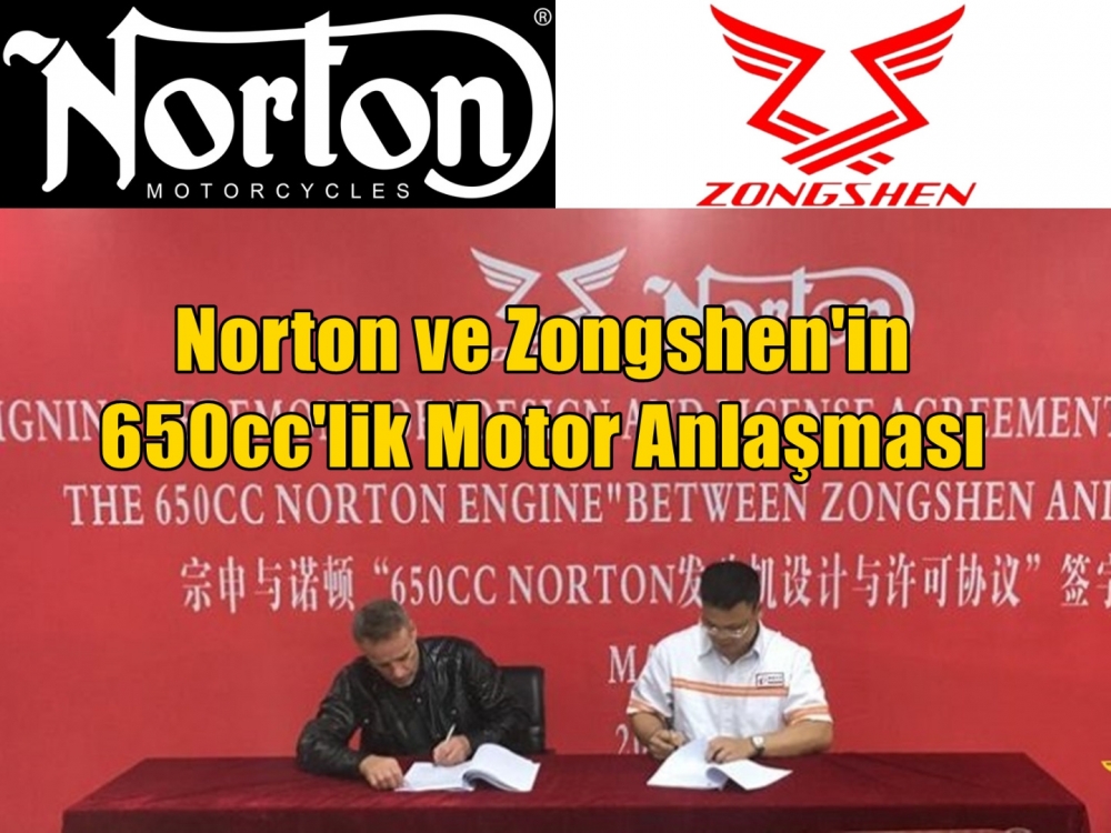 Norton ve Zongshen'in 650cc'lik Motor Anlaşması
