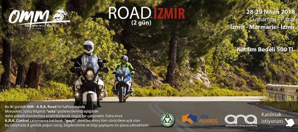 OMM Road İzmir 28-29 Nisan 2018