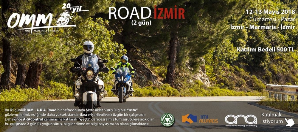 OMM Road İzmir 12-13 Mayıs 2018