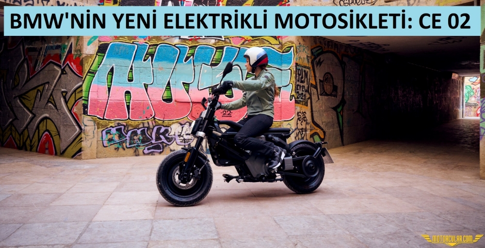 Elektrikli BMW Scooter: CE 02 Sunuldu