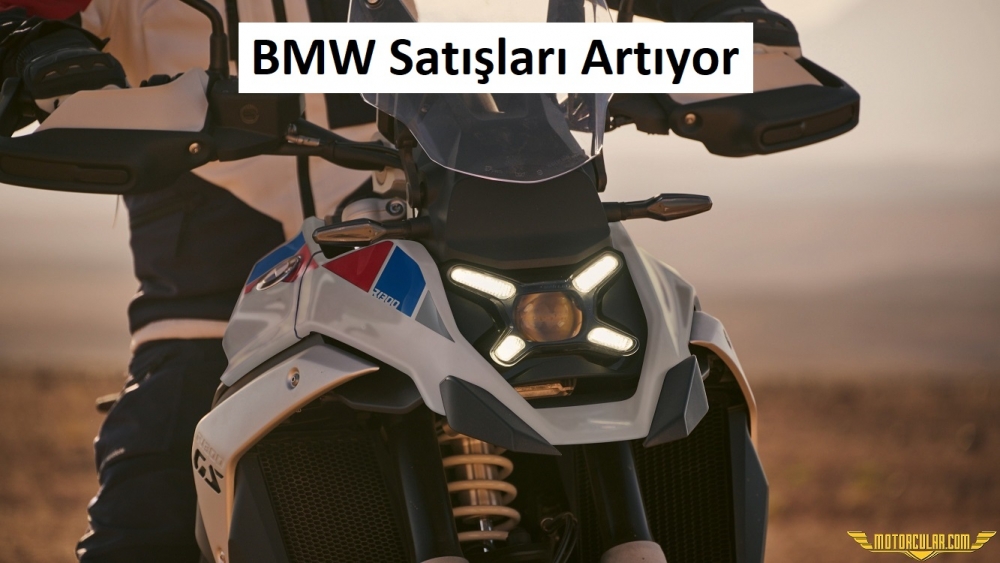 BMW Motosiklet Satışları Artışta
