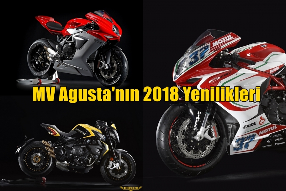 MV Agusta'nın 2018 Yenilikleri