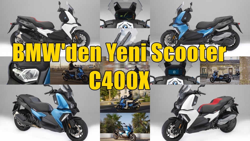 BMW'den Yeni Scooter C400X