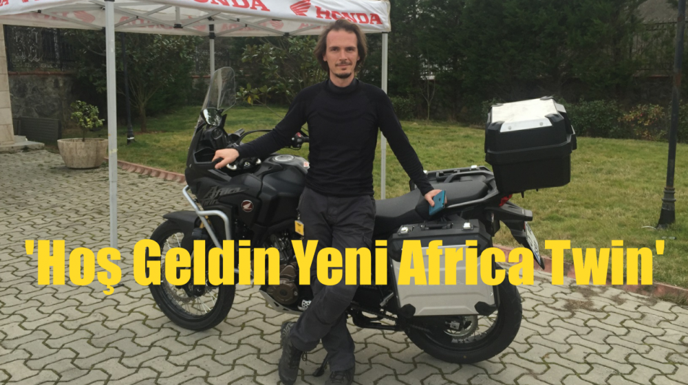 'Hoş Geldin Yeni Africa Twin'