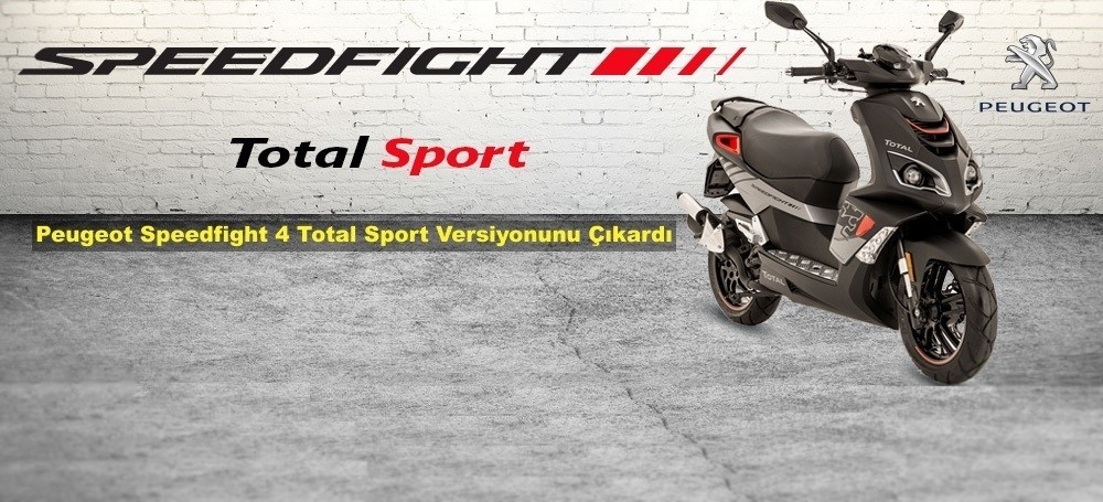 Peugeot, Speedfight 4 'Total Sport' Versiyonunu Çıkardı