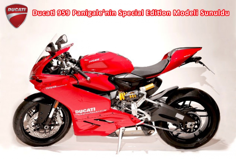 Ducati 959 Panigale'nin Special Edition Modeli Sunuldu