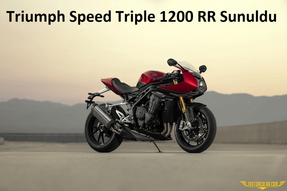 Triumph Speed Triple 1200 RR Sunuldu