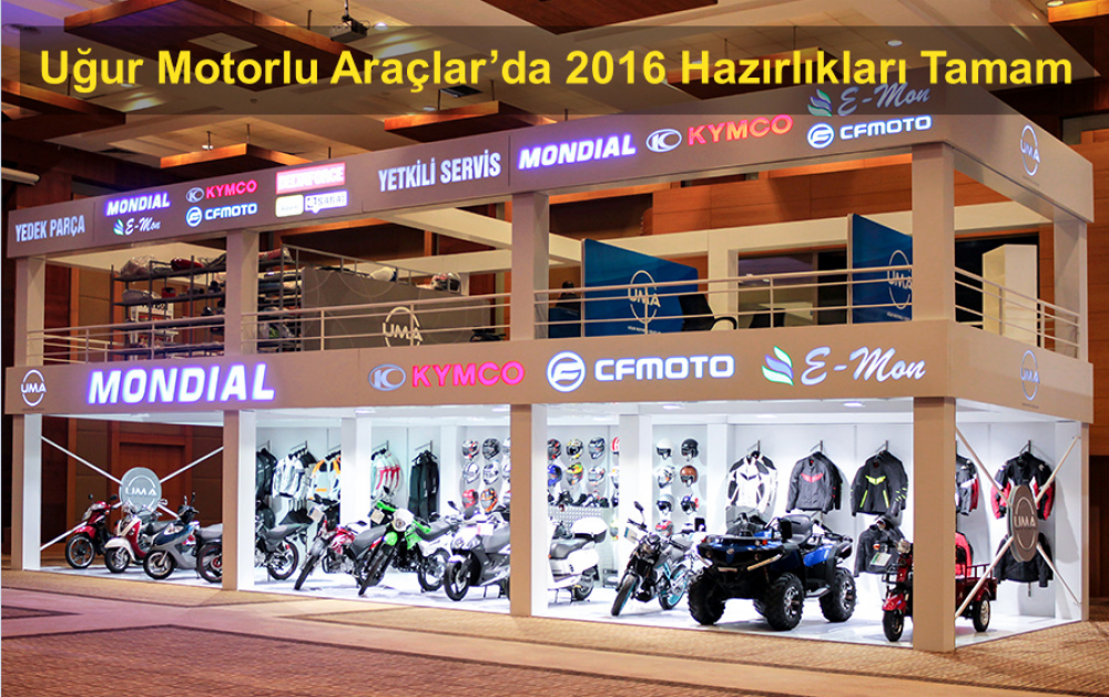 Uğur Motorlu Araçlar'da 2016 Hazırlıkları Tamam  