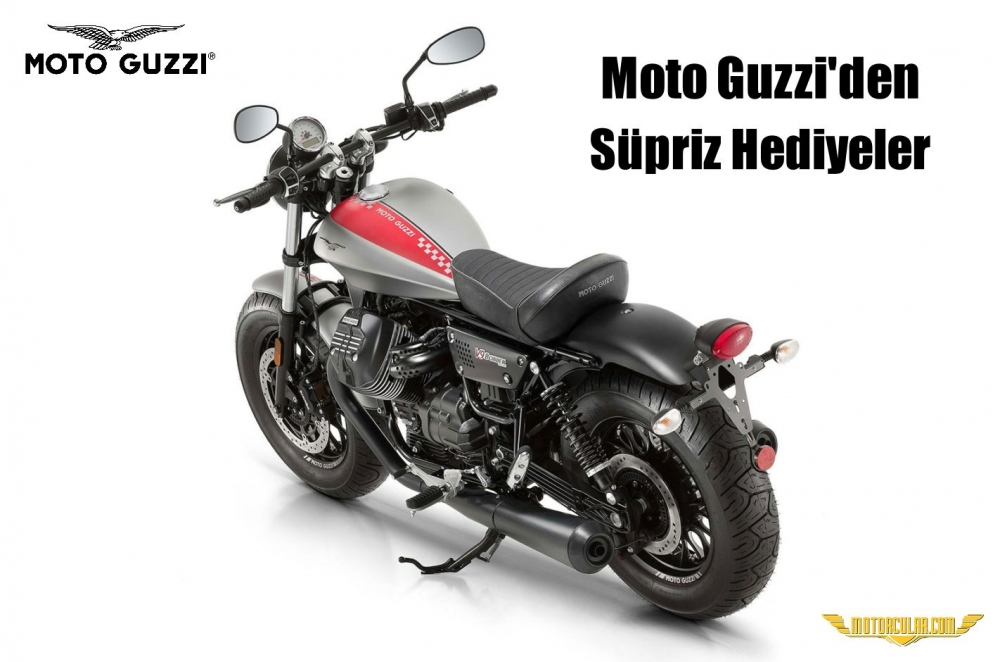 Moto Guzzi'den Süpriz Hediyeler