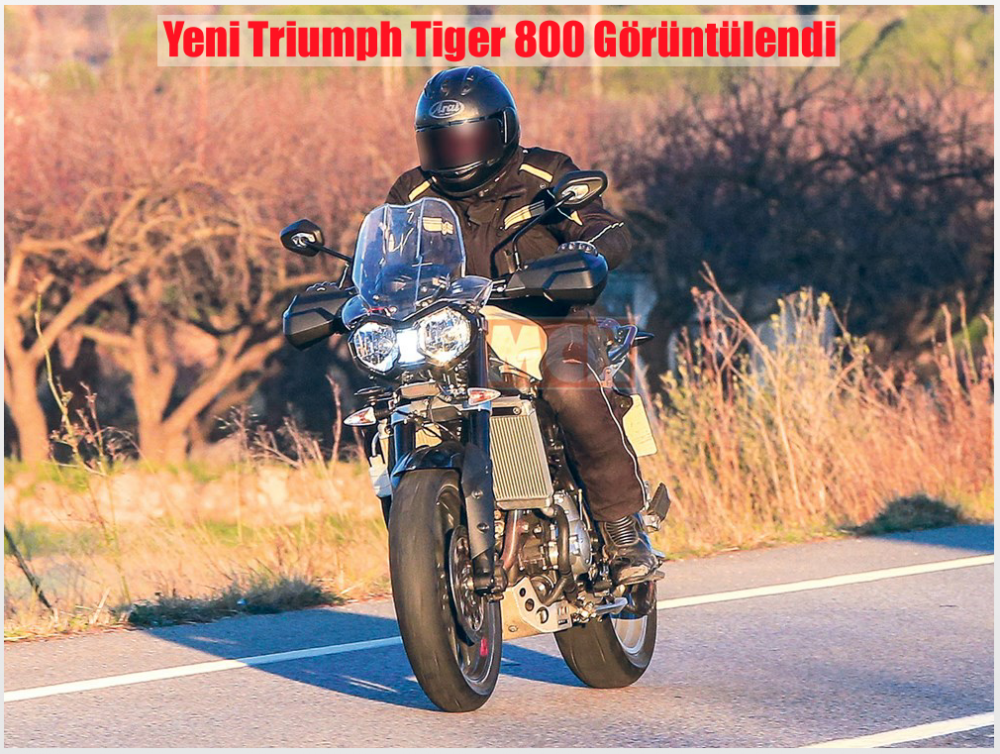 Yeni Triumph Tiger 800 Görüntülendi