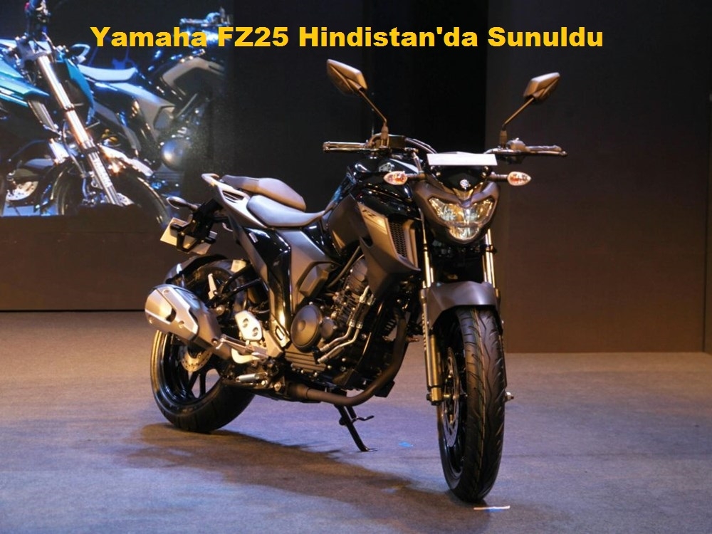Yamaha FZ25 Hindistan'da Sunuldu