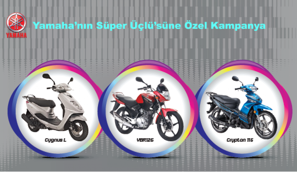 Yamaha'nın Süper Üçlü'süne Özel Kampanya