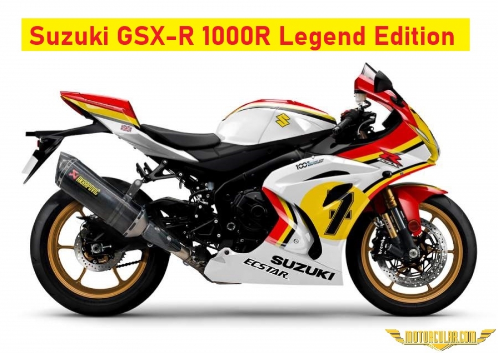 Suzuki GSX-R1000R Legend Edition Sunuldu