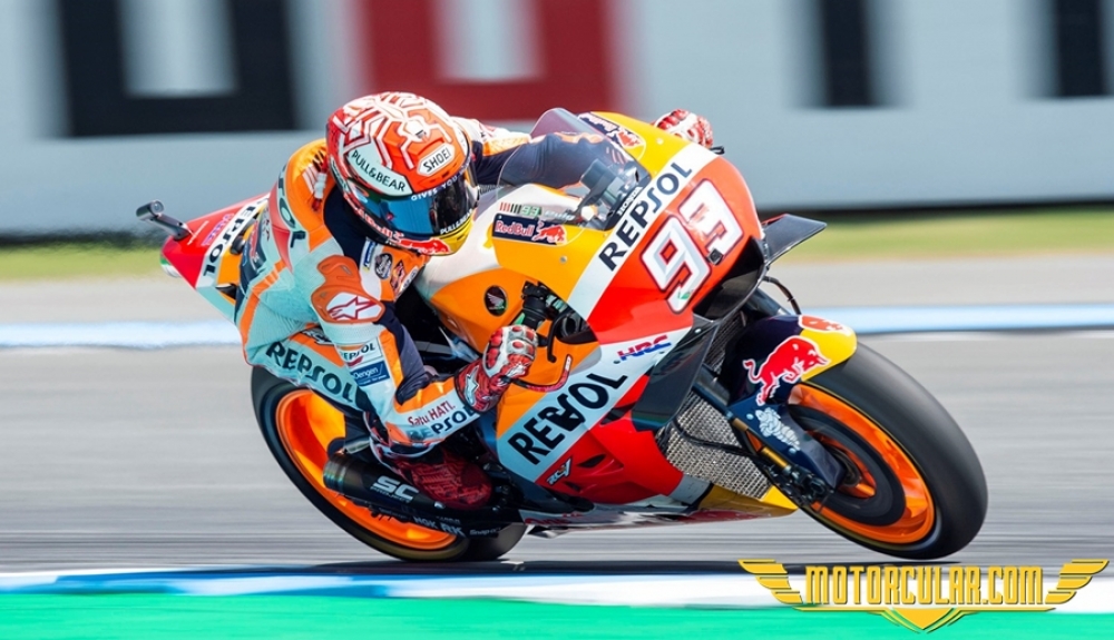 Tayland MotoGP'de Kazanan Marquez