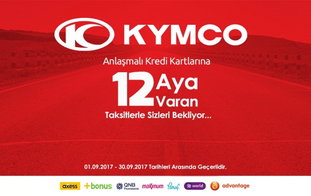 Kymco Son Bahar Fırsatları Başlıyor