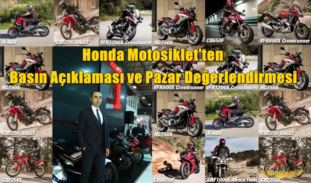 Honda Motosiklet'ten Basın Açıklaması ve Pazar Değerlendirmesi